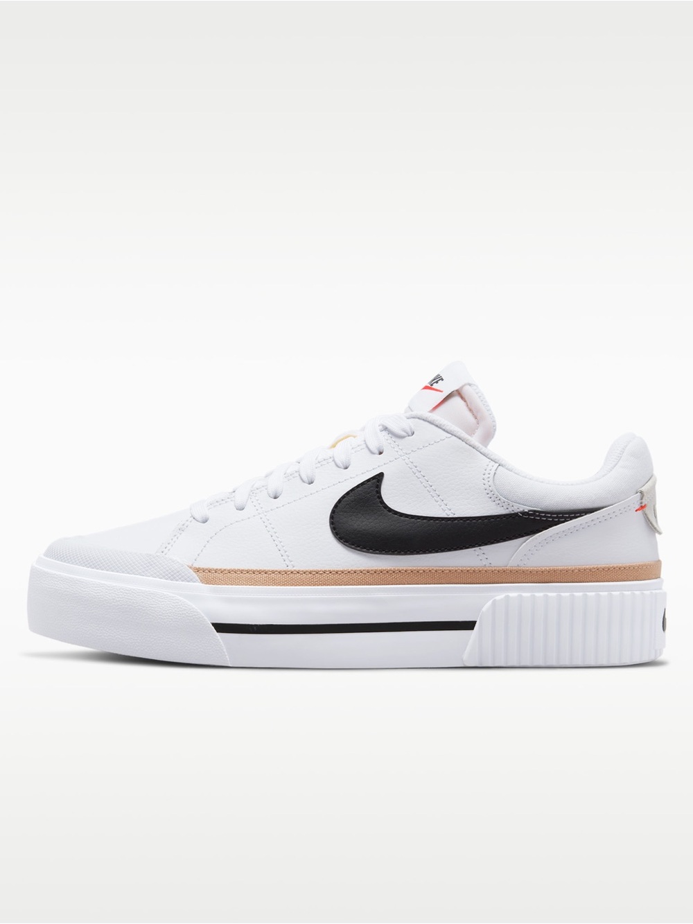 Nike court legacy lift platform tennis shoes size 9.5